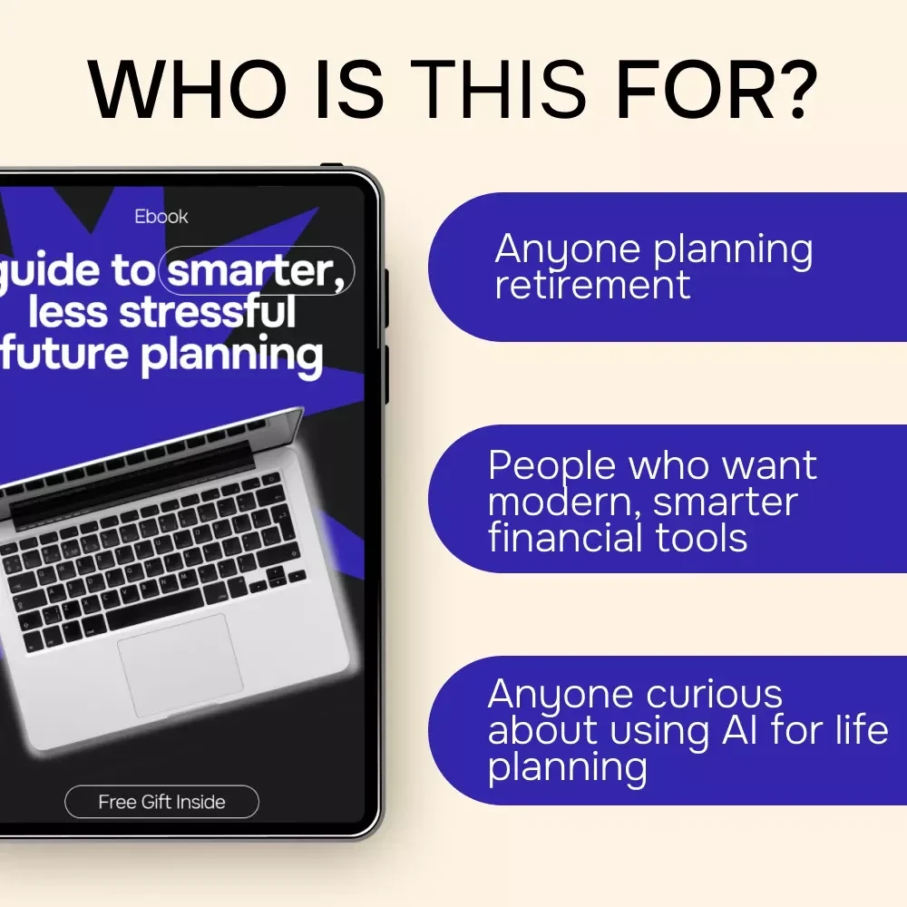 Guide to Smarter, Less Stressful Future Planning – AI Retirement Planning Guide, Digital Download eBook for Confident Financial Decisions