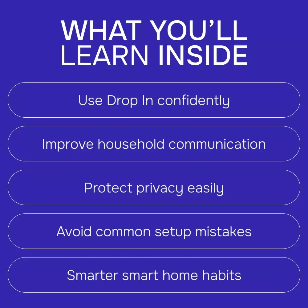 Alexa Drop In Explained – Complete Guide to the Alexa Drop In Feature, Is It Safe? Smart Home Privacy & Security Guide