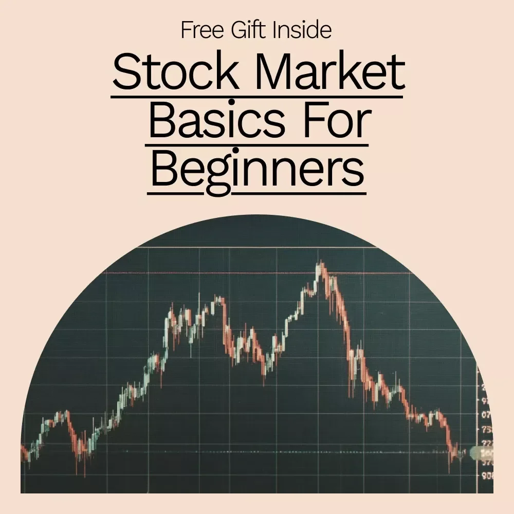 Stock Market Basics for Beginners | Printable Investing eBook | Beginner-Friendly Guide to Trading, ETFs, Mutual Funds & Building Your First Portfolio