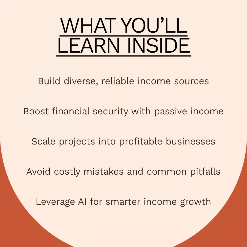 How to Create Multiple Income Streams for Financial Freedom - eBook Guide to Building Your Wealth