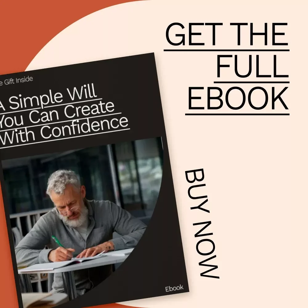 A Simple Will You Can Create With Confidence - Free Simple Will Template eBook