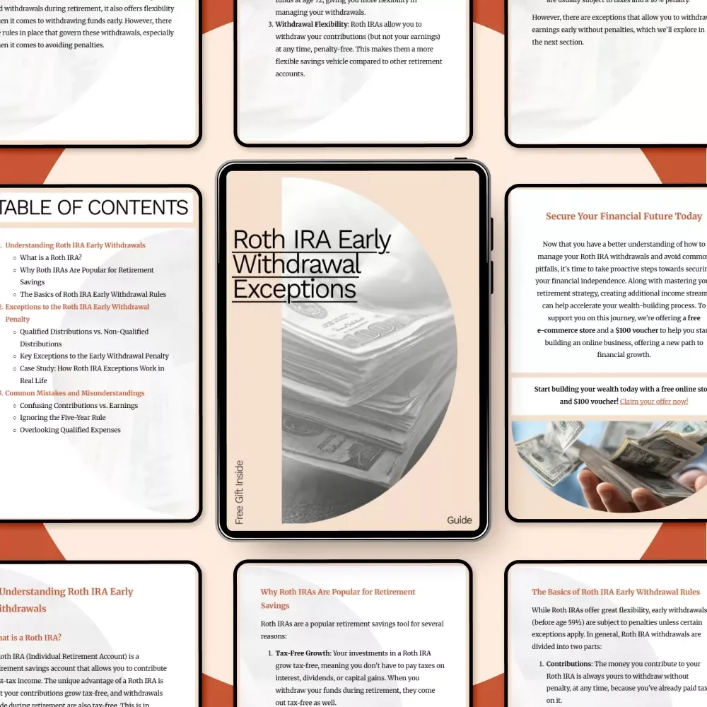 Roth IRA Early Withdrawal Exceptions Guide: Unlocking the Secrets to Avoiding Penalties and Maximizing Your Savings