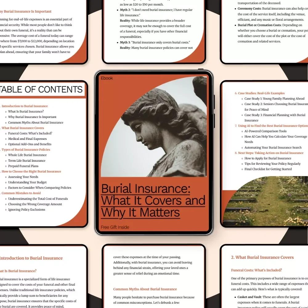 Burial Insurance: What It Covers and Why It Matters - Your Complete Guide to Understanding Burial Insurance