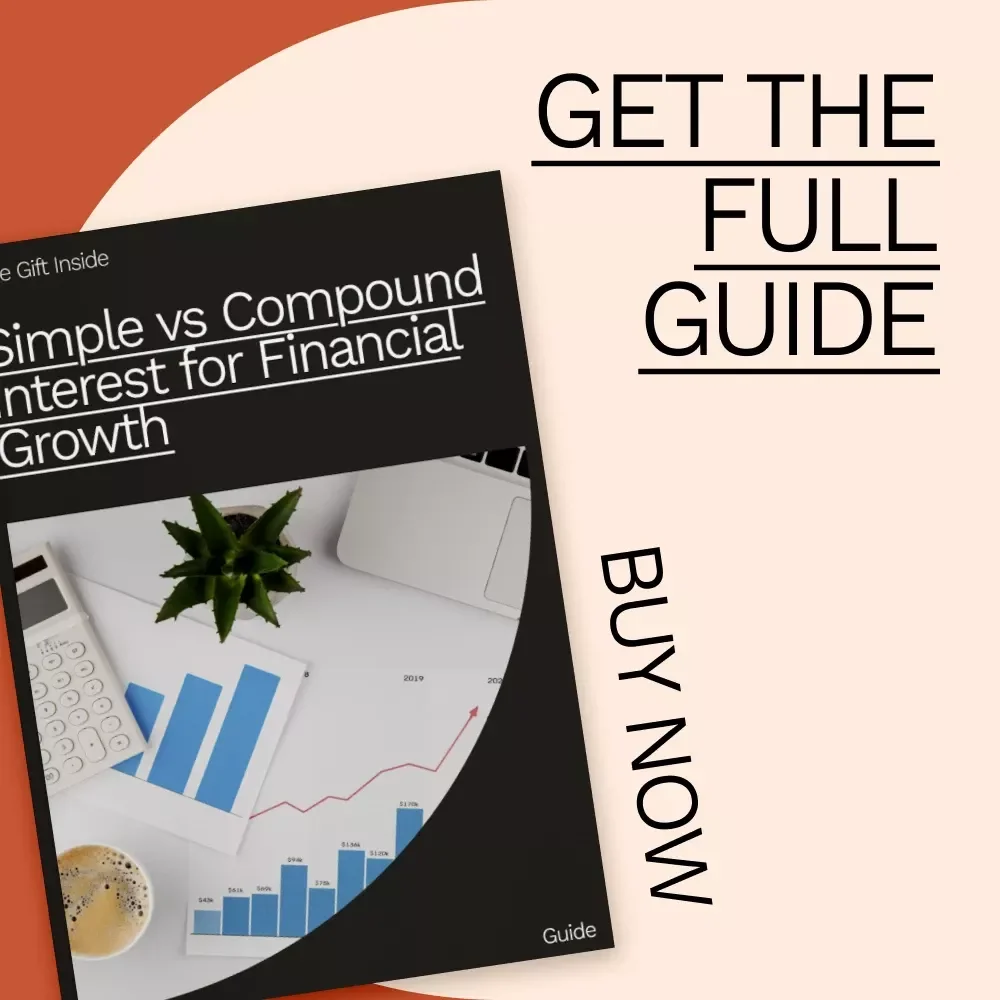 Simple vs Compound Interest for Financial Growth – Easy Finance Guide Explaining Compound Interest vs Simple Interest Difference for Smarter Saving & Investing