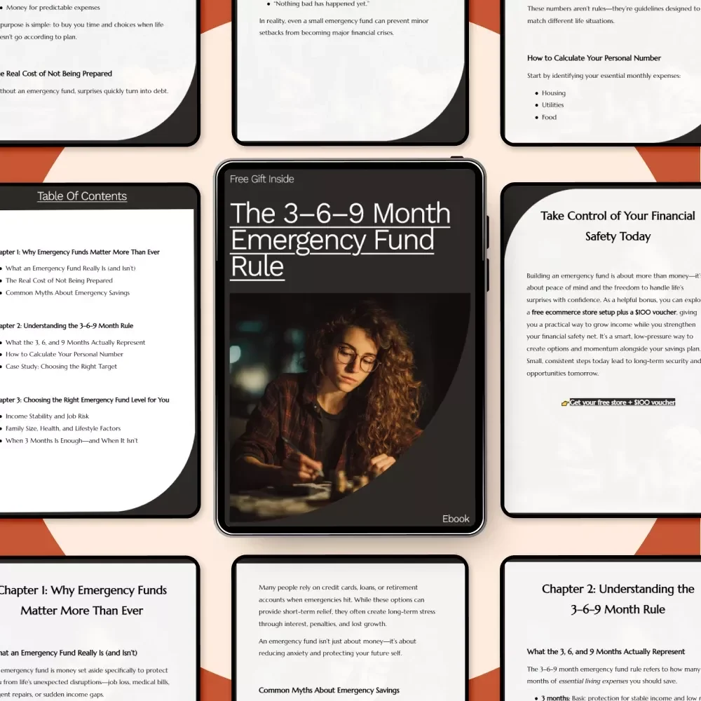 The 3–6–9 Month Emergency Fund Rule eBook: Your Ultimate Guide to Financial Security