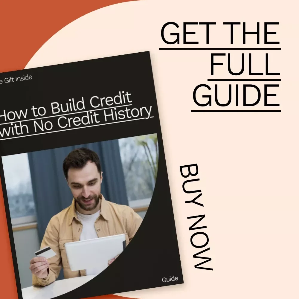 How to Build Credit with No Credit History | Beginner Credit Guide, Step-by-Step Credit Building Digital Download