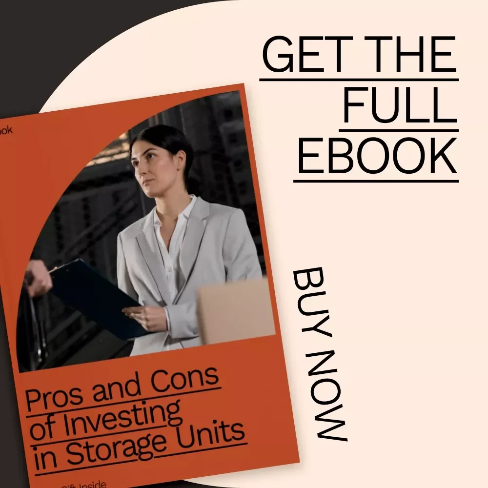 Pros and Cons of Investing in Storage Units | Smart Investor eBook Guide on investing in storage units pros and cons, Returns, Risks & AI Insights