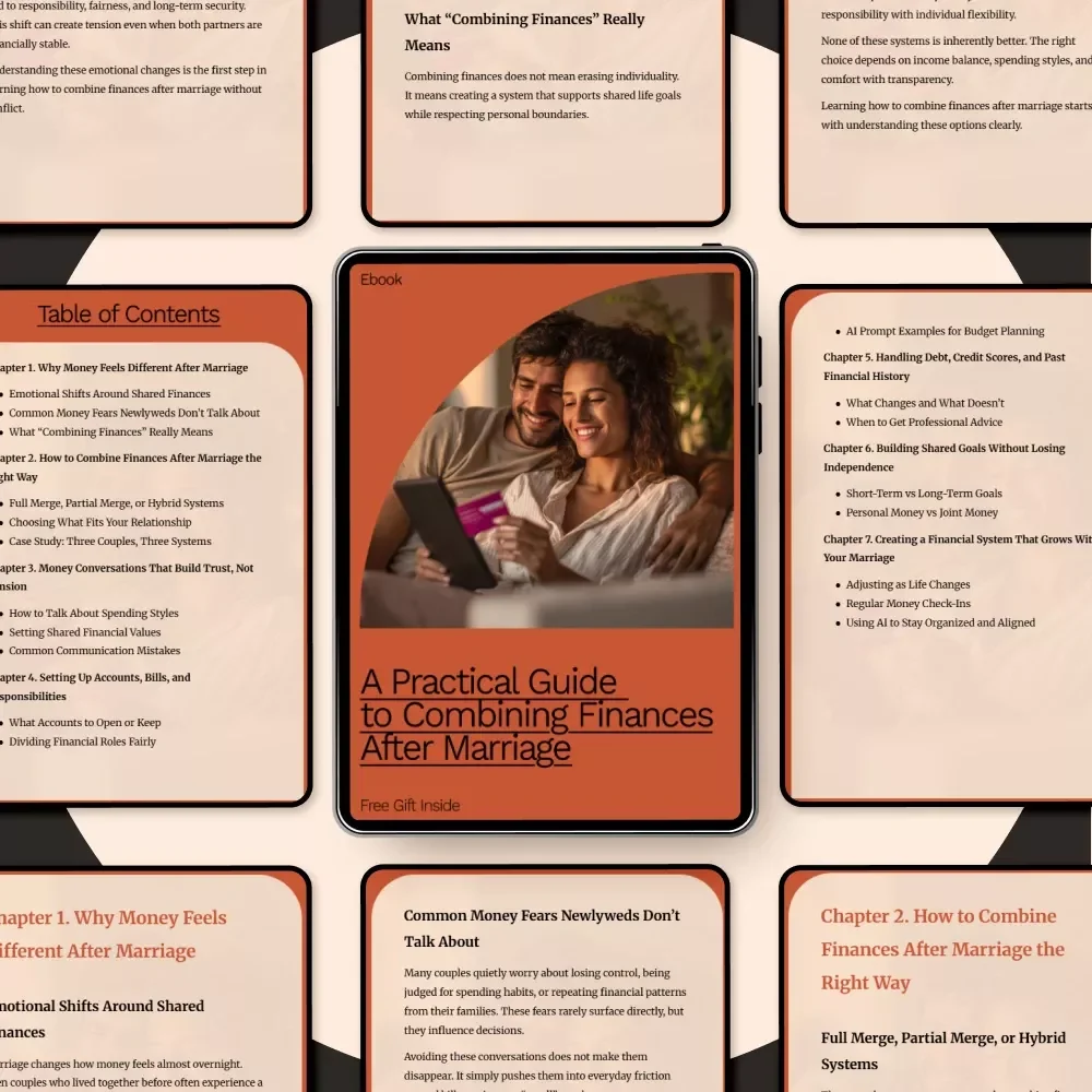 A Practical Guide to Combining Finances After Marriage: Master Your Money Together