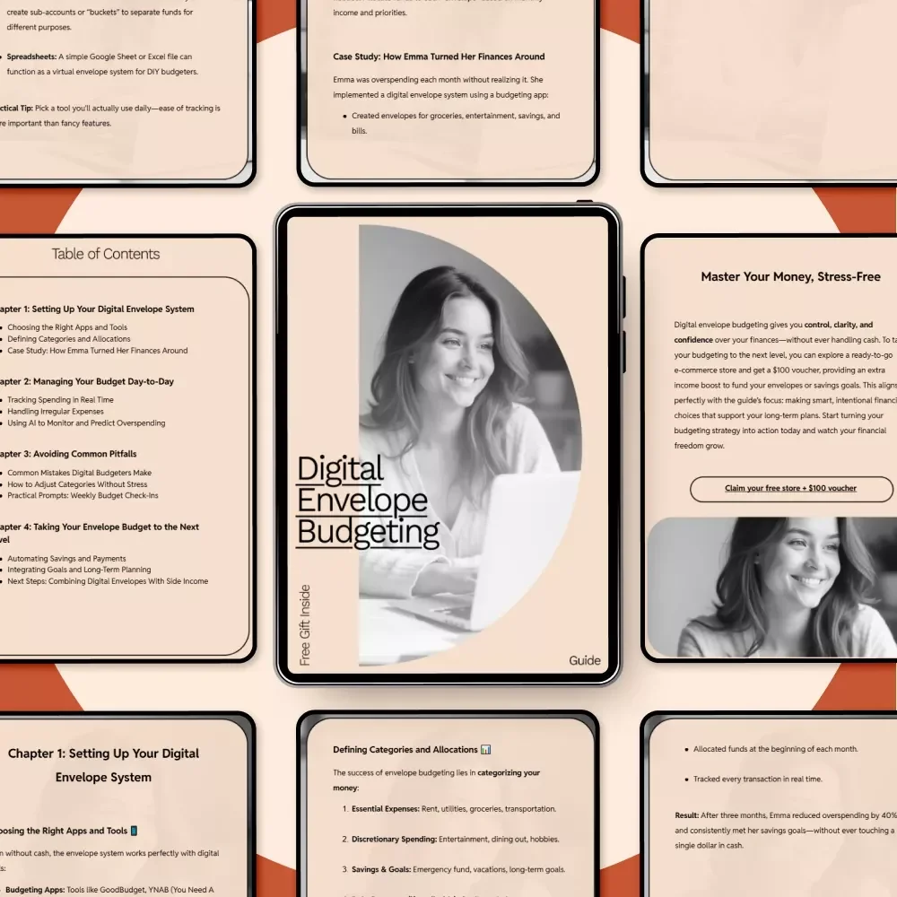 Digital Envelope Budgeting Guide | Envelope Budgeting Without Cash | Smart Digital Money Management System for Beginners & Busy Professionals