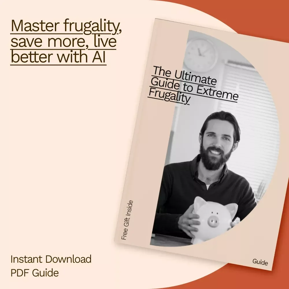 The Ultimate Guide to Extreme Frugality: Save Big, Live Better – Digital Download for Budgeting Enthusiasts