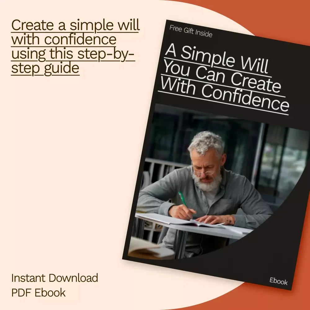 A Simple Will You Can Create With Confidence - Free Simple Will Template eBook