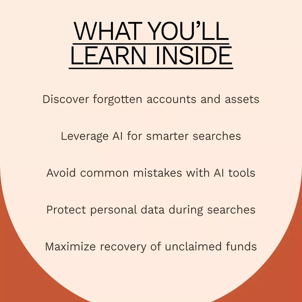 Finding Lost Money With AI Tools and Smart Searches: A Step-by-Step Guide to Recovering Forgotten Accounts