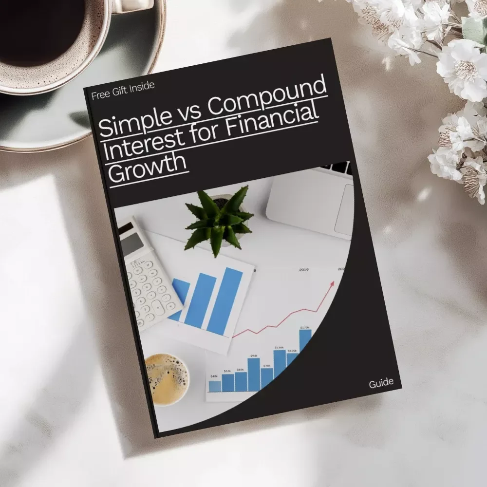 Simple vs Compound Interest for Financial Growth – Easy Finance Guide Explaining Compound Interest vs Simple Interest Difference for Smarter Saving & Investing