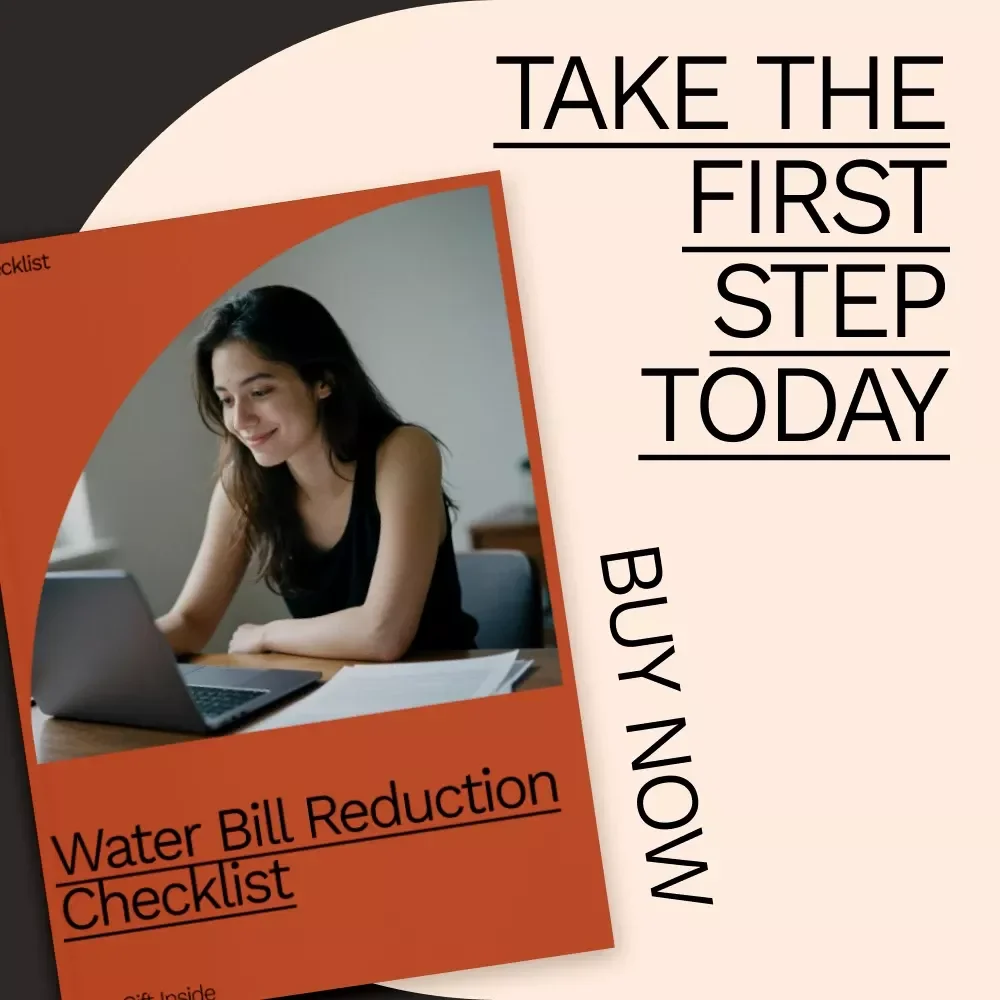 Water Bill Reduction Checklist - A Simple Guide to Reduce Your Water Bill and Save Money