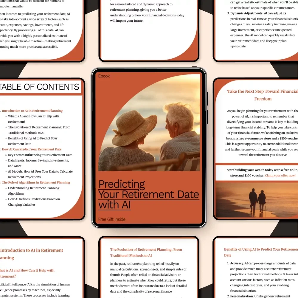 Predicting Your Retirement Date with AI - A Comprehensive eBook for Future Planning