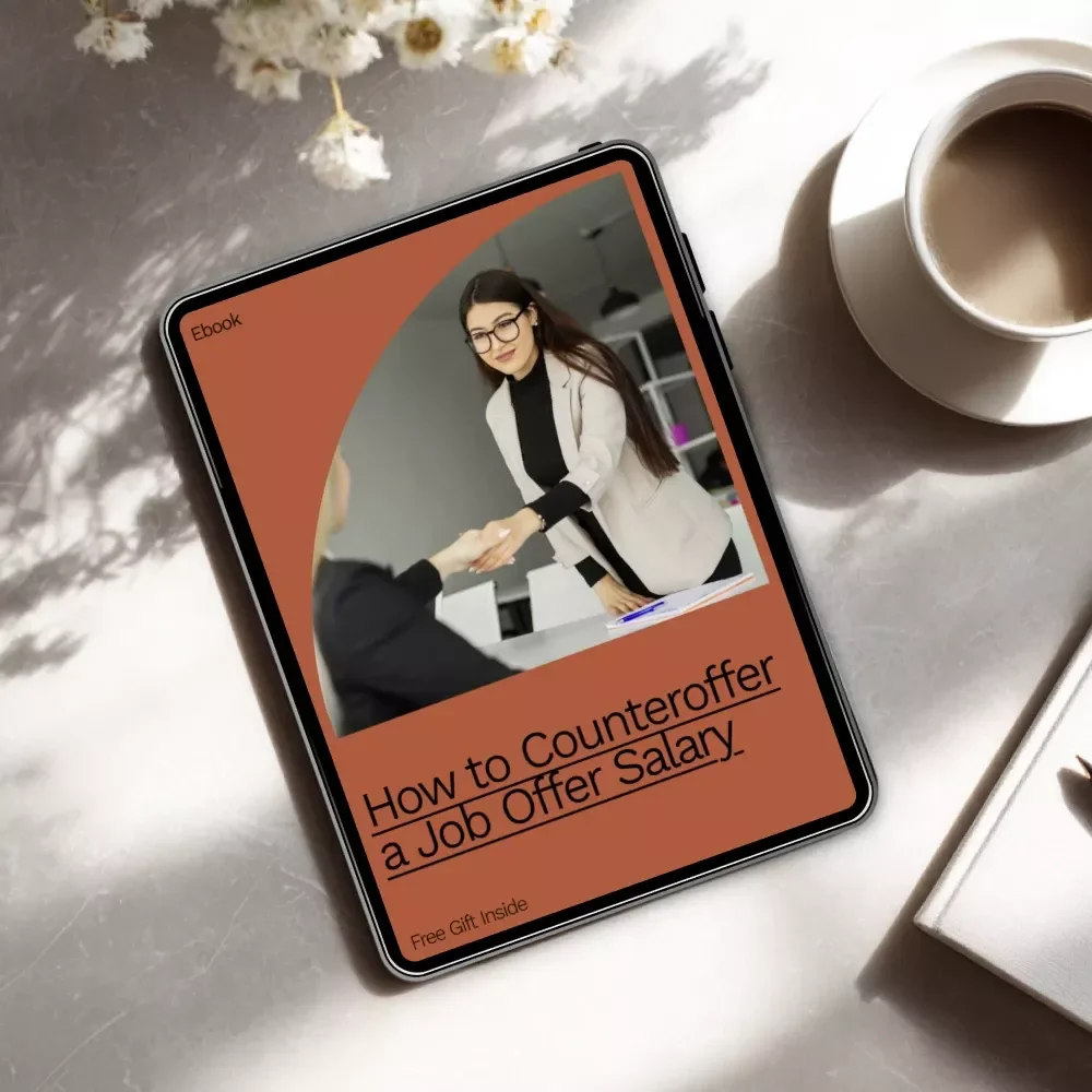 How to Counteroffer a Job Offer Salary – Smart Salary Negotiation eBook Guide for Professionals, Career Growth, and Confident Pay Raises
