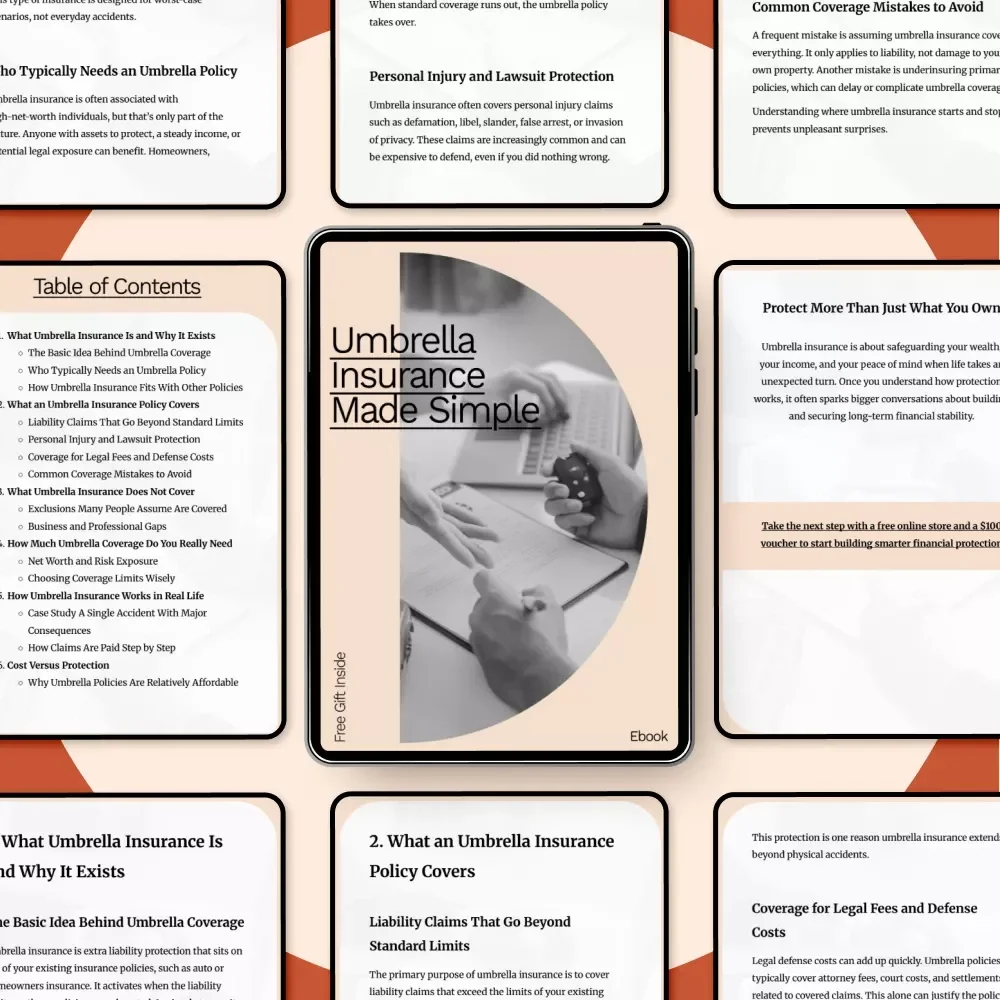 Umbrella Insurance Made Simple: A Comprehensive Guide to Coverage, Costs & Real-Life Protection