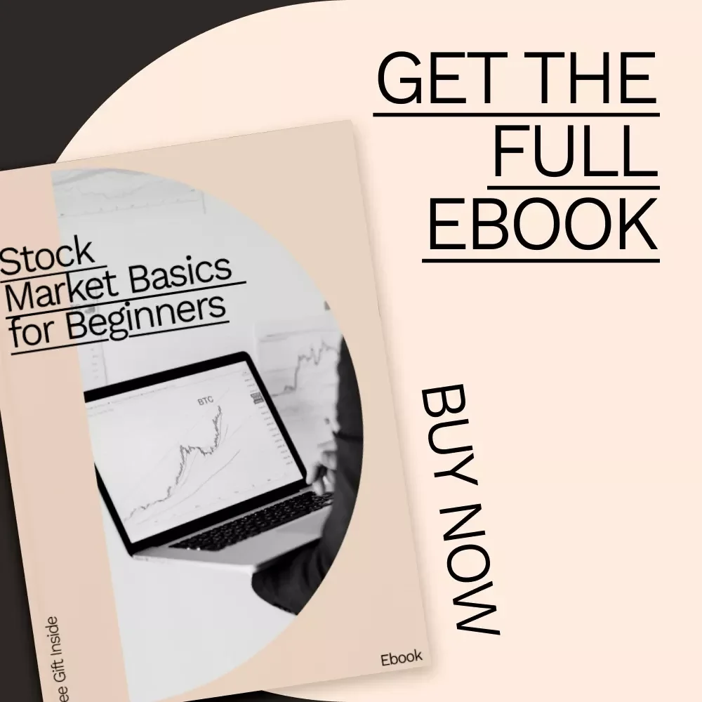 Stock Market Basics for Beginners | Printable Investing eBook | Beginner-Friendly Guide to Trading, ETFs, Mutual Funds & Building Your First Portfolio