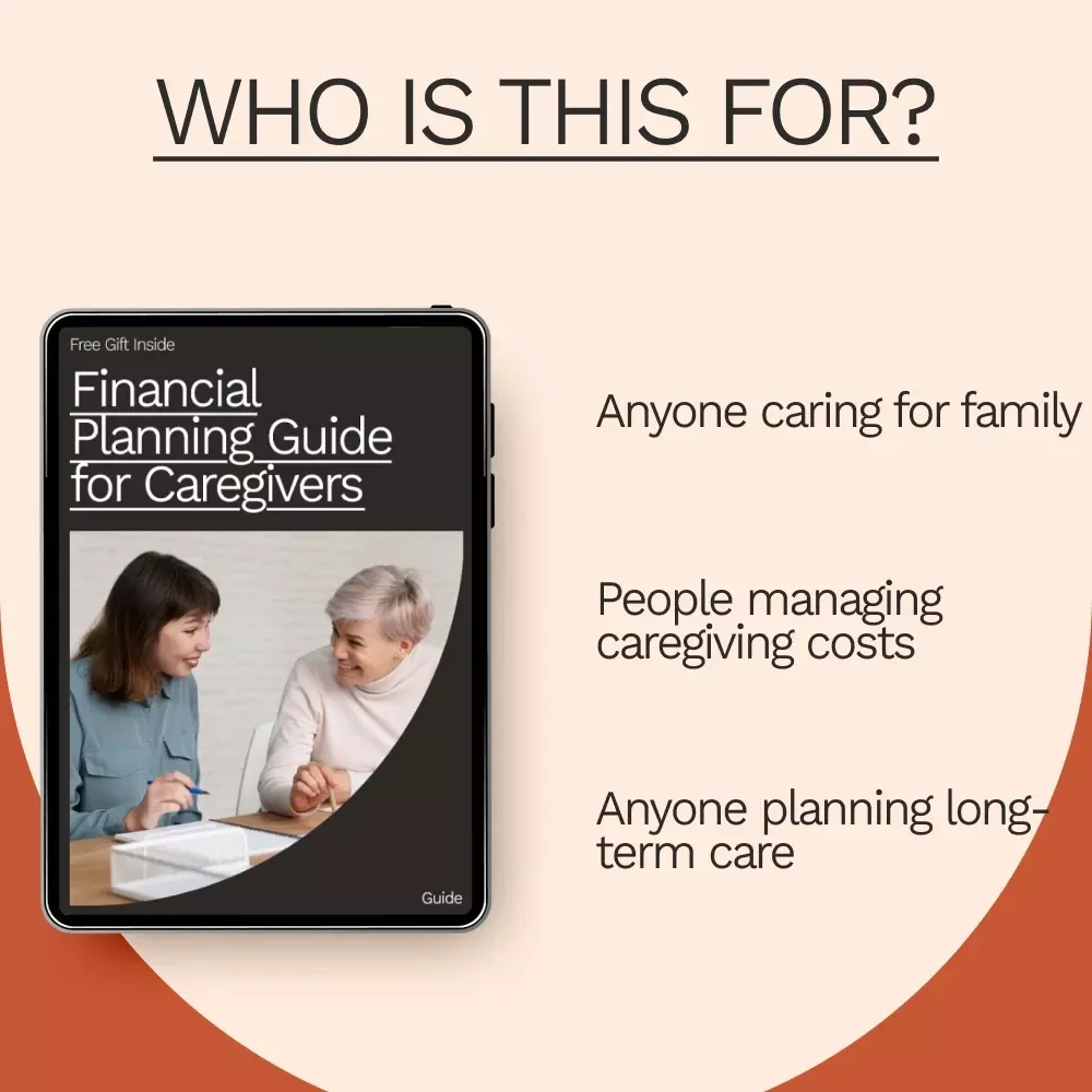 Financial Planning Guide for Caregivers | Practical Money Management, Benefits & AI Tools for Family Caregivers | Digital Download Guide