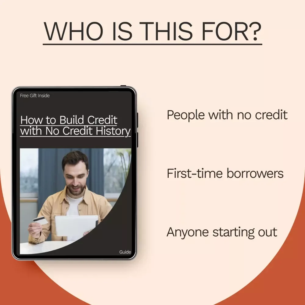 How to Build Credit with No Credit History | Beginner Credit Guide, Step-by-Step Credit Building Digital Download