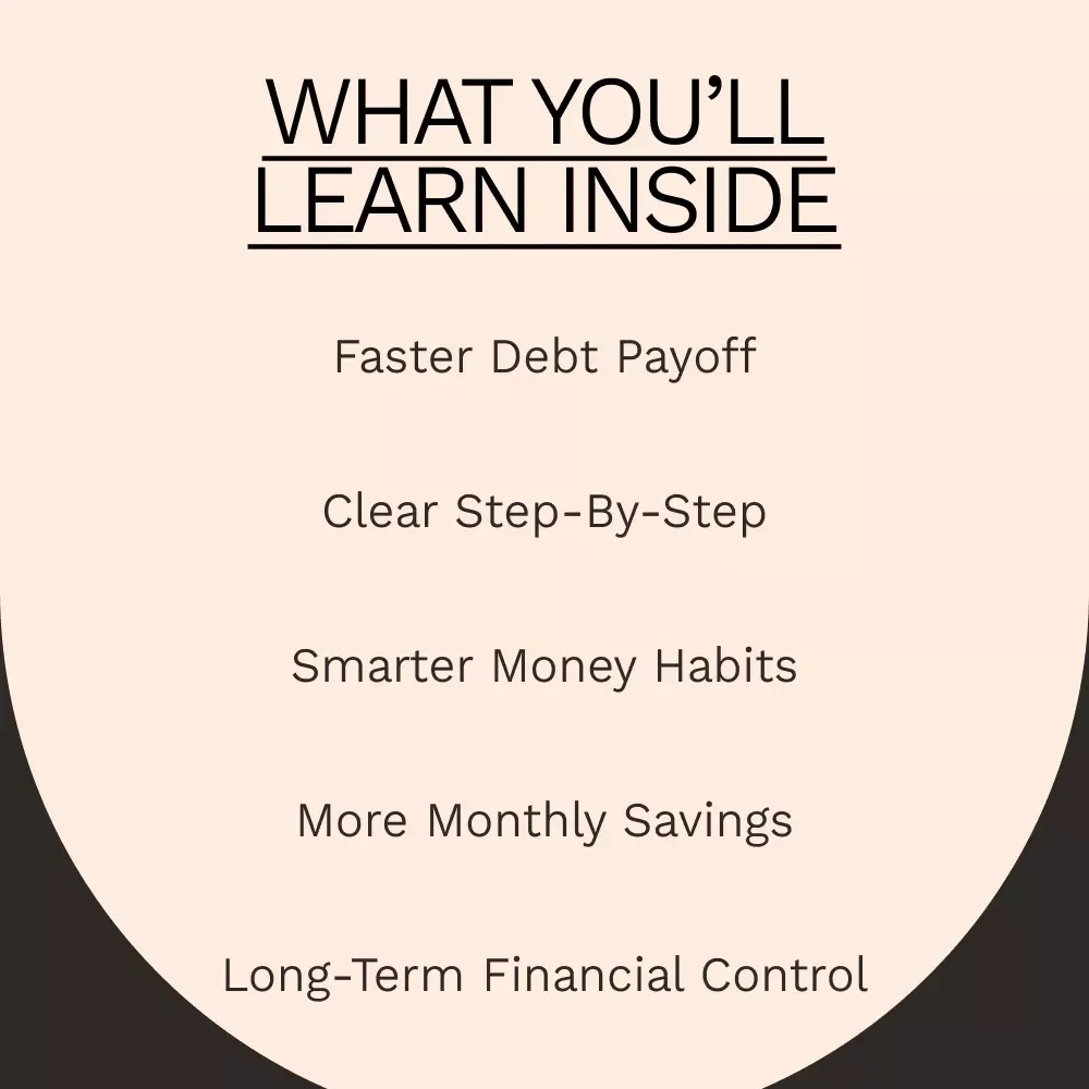 A Faster Way Out of Credit Card Debt | How to Pay Off Credit Card Debt Fast Guide | Debt-Free Plan | Printable PDF Financial Guide for Fast Credit Card Payoff