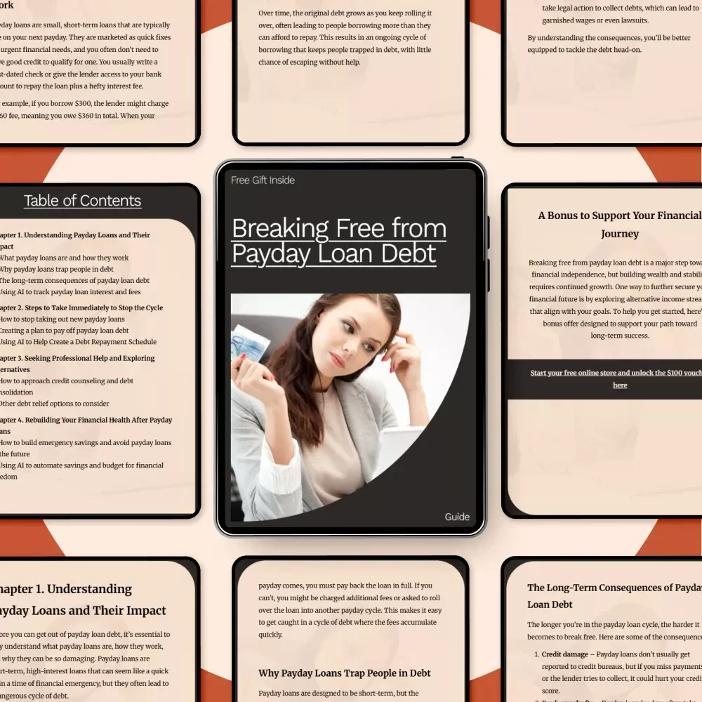 Breaking Free from Payday Loan Debt: The Ultimate Guide to Getting Out of Payday Loan Debt with Expert Steps & AI Tools
