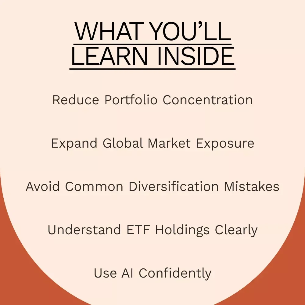 Using Global ETFs for Smarter Diversification | Practical Ebook Guide to Global ETF for Diversification, Portfolio Allocation & AI-Driven Investing