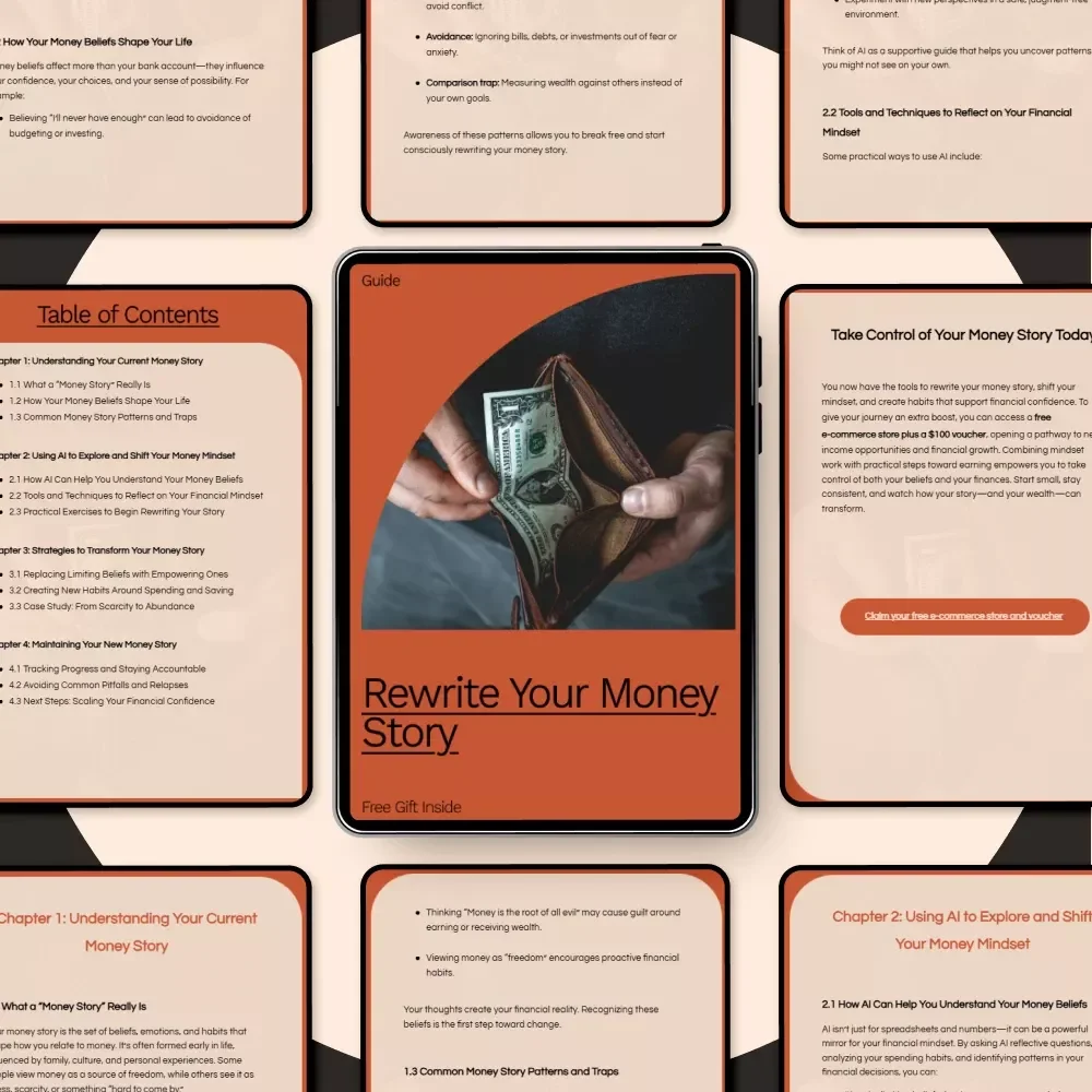 Rewrite Your Money Story: A Step-by-Step Guide to Transforming Your Financial Mindset