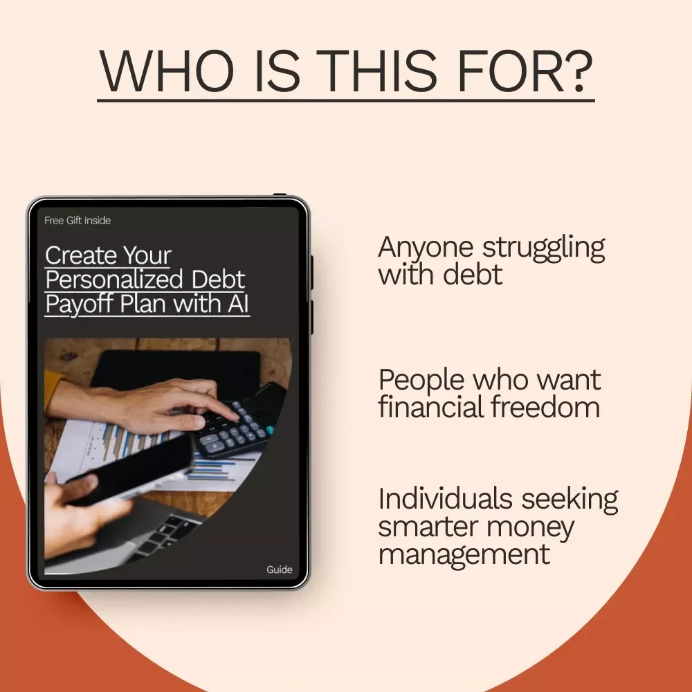 Create Your Personalized Debt Payoff Plan with AI - Guide to Take Control of Your Financial Freedom