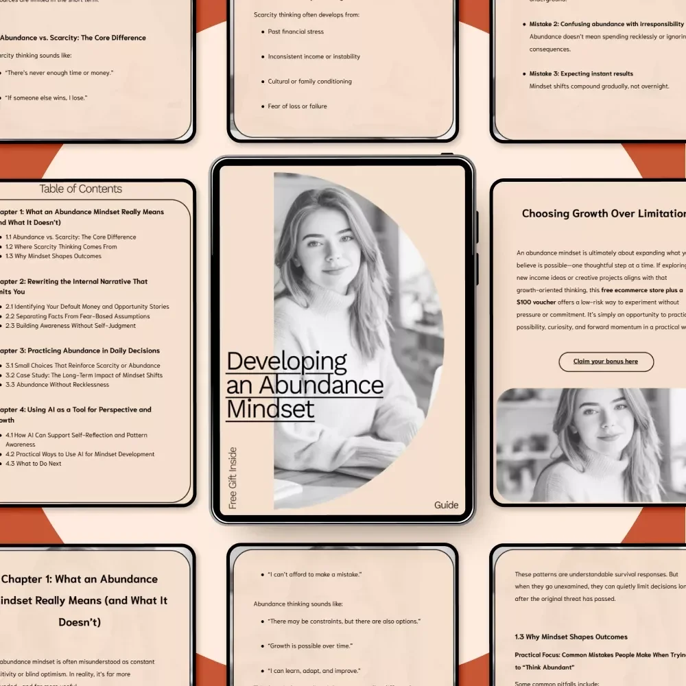 Developing an Abundance Mindset: How to Develop an Abundance Mindset for Personal and Financial Growth - Digital Guide