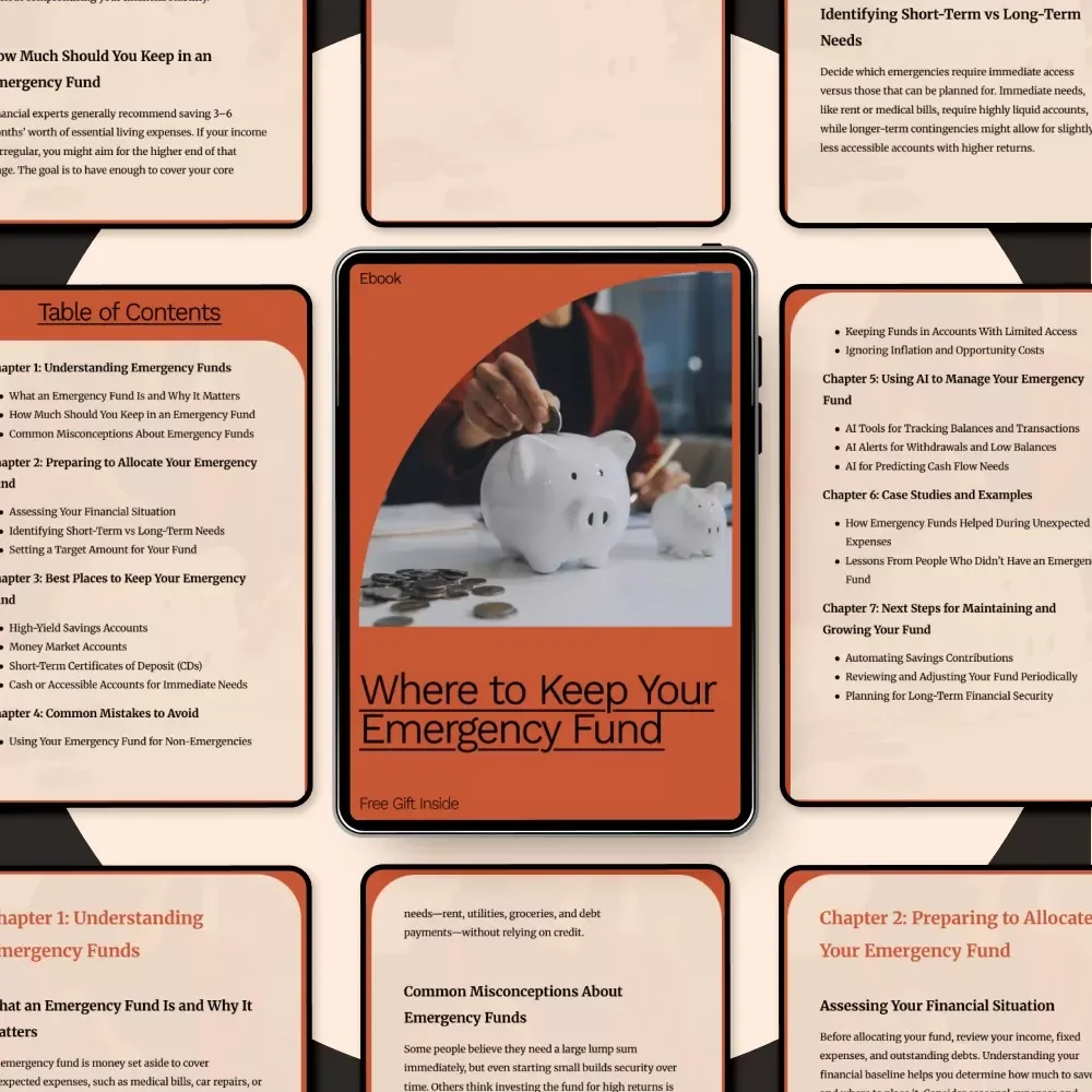 Where to Keep Your Emergency Fund: A Comprehensive eBook for Financial Security