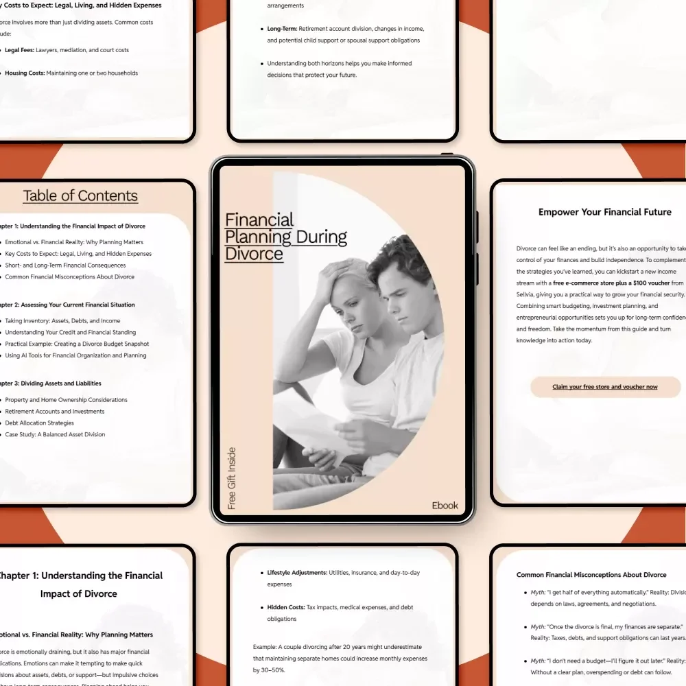 Financial Planning During Divorce: A Comprehensive eBook Guide to Navigating Divorce Finances