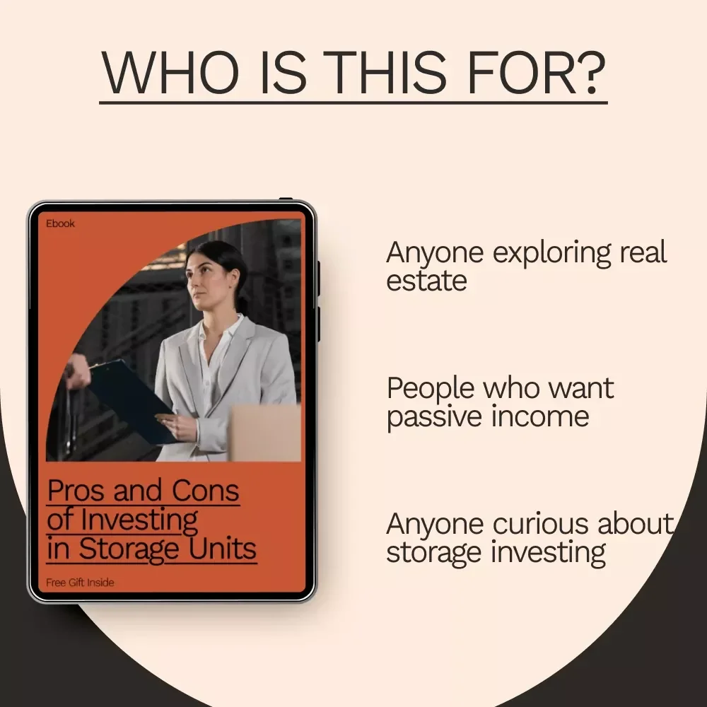 Pros and Cons of Investing in Storage Units | Smart Investor eBook Guide on investing in storage units pros and cons, Returns, Risks & AI Insights