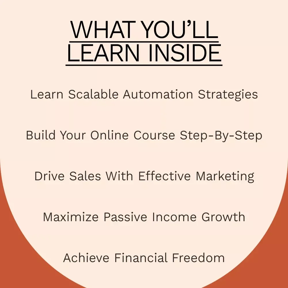 Creating an Online Course for Passive Income: The Ultimate eBook Guide to Earning Money Online