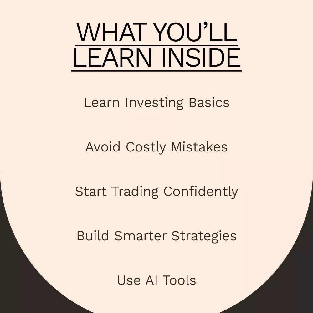 Stock Market Basics for Beginners | Printable Investing eBook | Beginner-Friendly Guide to Trading, ETFs, Mutual Funds & Building Your First Portfolio