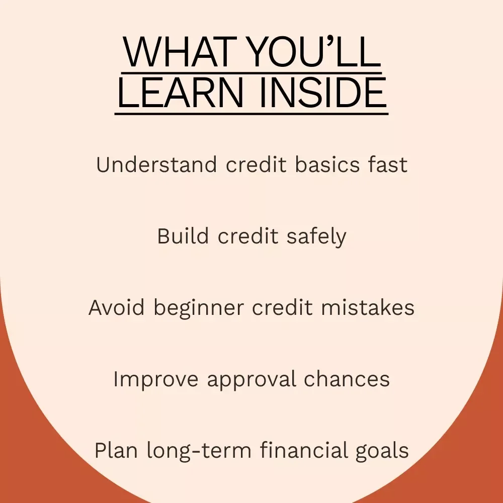 How to Build Credit with No Credit History | Beginner Credit Guide, Step-by-Step Credit Building Digital Download