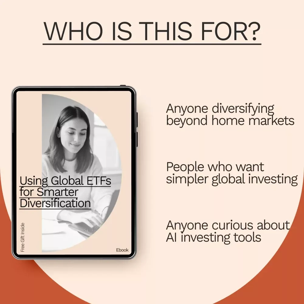 Using Global ETFs for Smarter Diversification | Practical Ebook Guide to Global ETF for Diversification, Portfolio Allocation & AI-Driven Investing