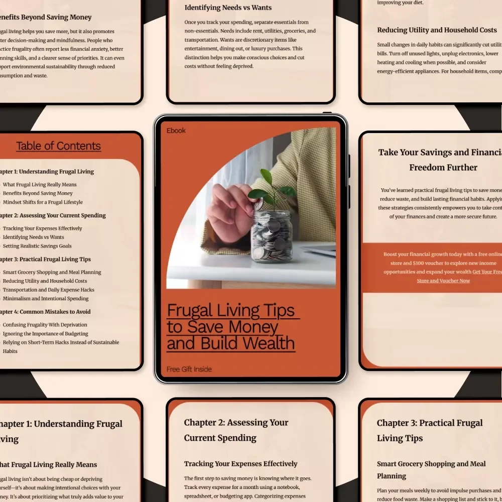 Frugal Living Tips to Save Money and Build Wealth: A Complete Guide to Financial Freedom