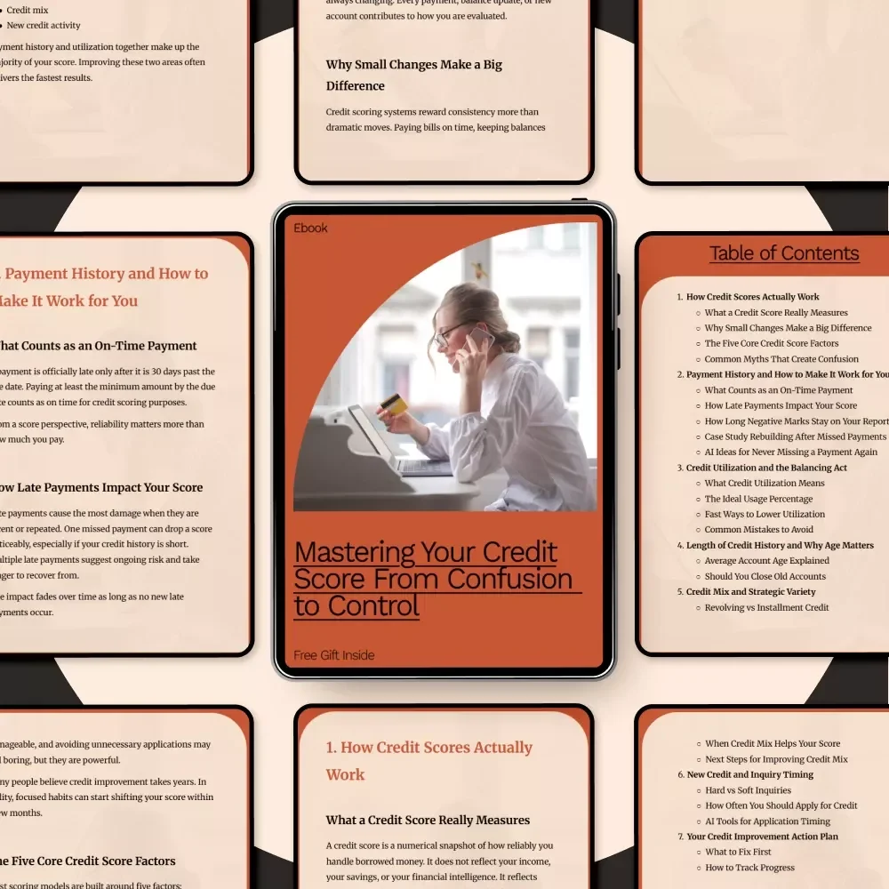 Mastering Your Credit Score From Confusion to Control - A Complete Guide to Improve Your Credit Health