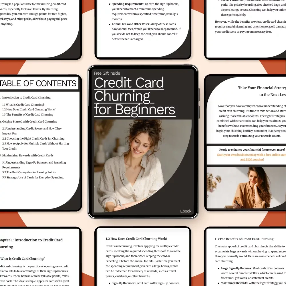 Credit Card Churning for Beginners: A Complete Guide to Earning Rewards and Maximizing Benefits