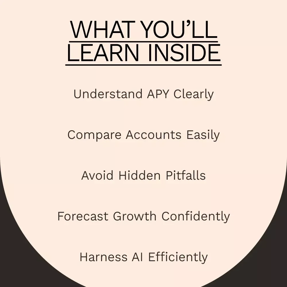 Annual Percentage Yield Decoded – APY Explained Checklist for Smart Savings, Compound Interest Tips & Account Comparison Guide