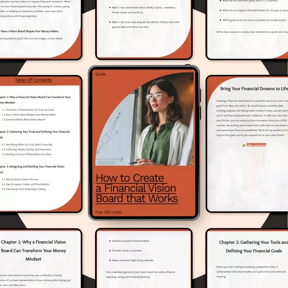 How to Create a Financial Vision Board That Works: A Practical Guide to Achieving Your Money Goals