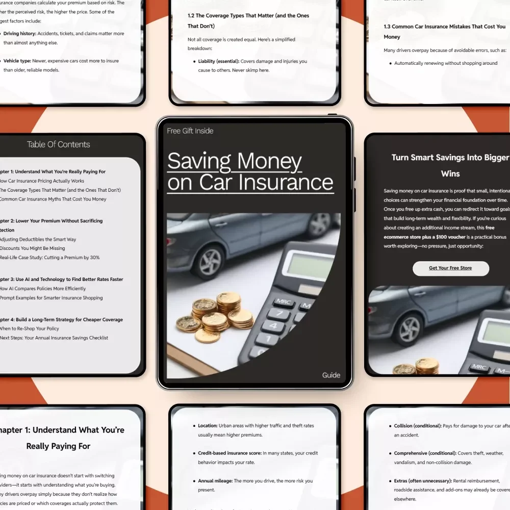 Saving Money on Car Insurance | A Practical Guide on how to save money on car insurance Without Losing Coverage