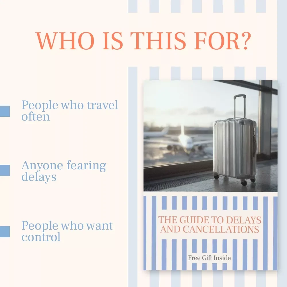 Stay Calm and Still Get There – A Practical Travel Guide on How to Deal with Flight Delays and Cancellations, Rebooking Smart, and Protecting Your Time & Money
