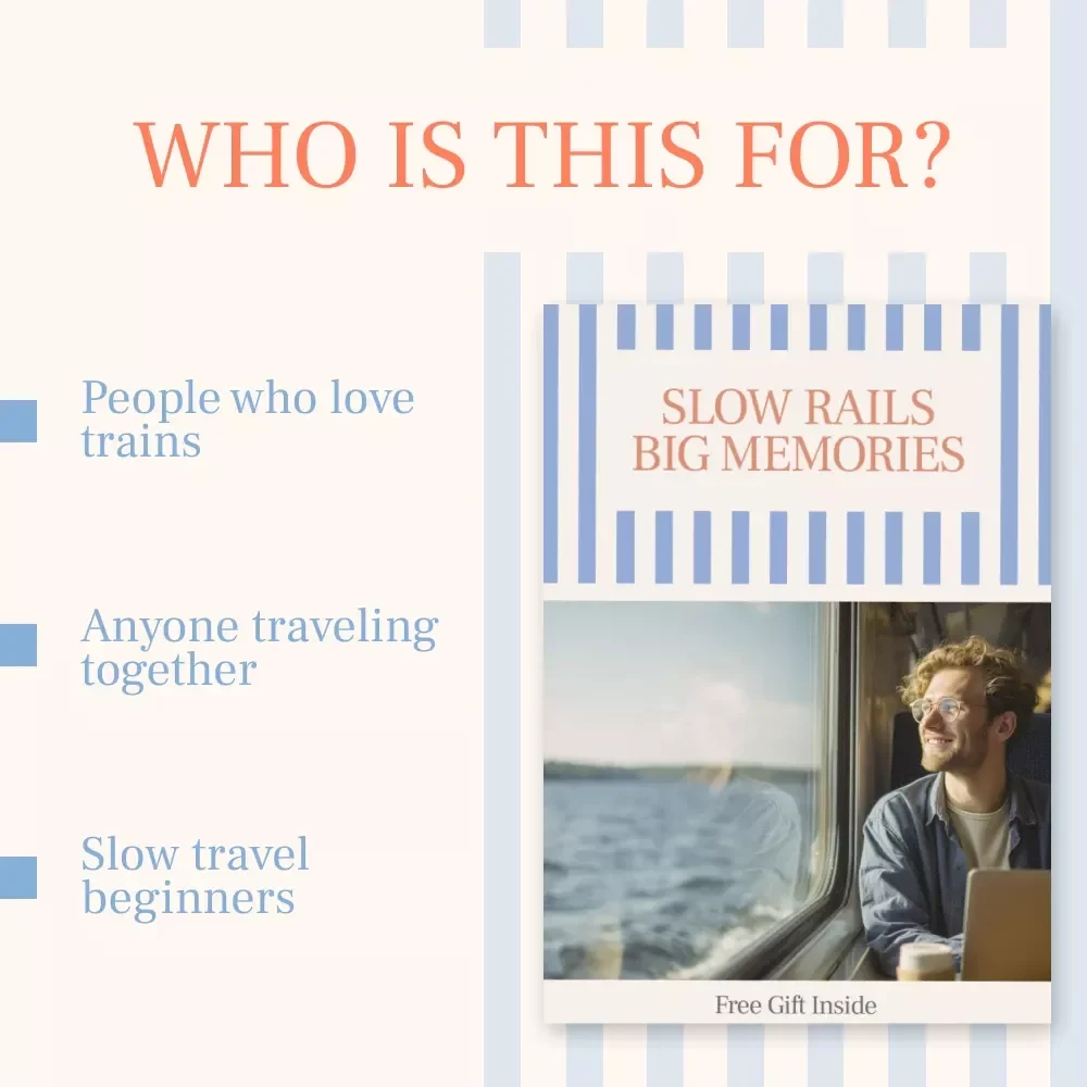 Slow Rails Big Memories | europe by train itinerary for two weeks | Two-Week Rail Travel Guide for Couples & Slow Travelers