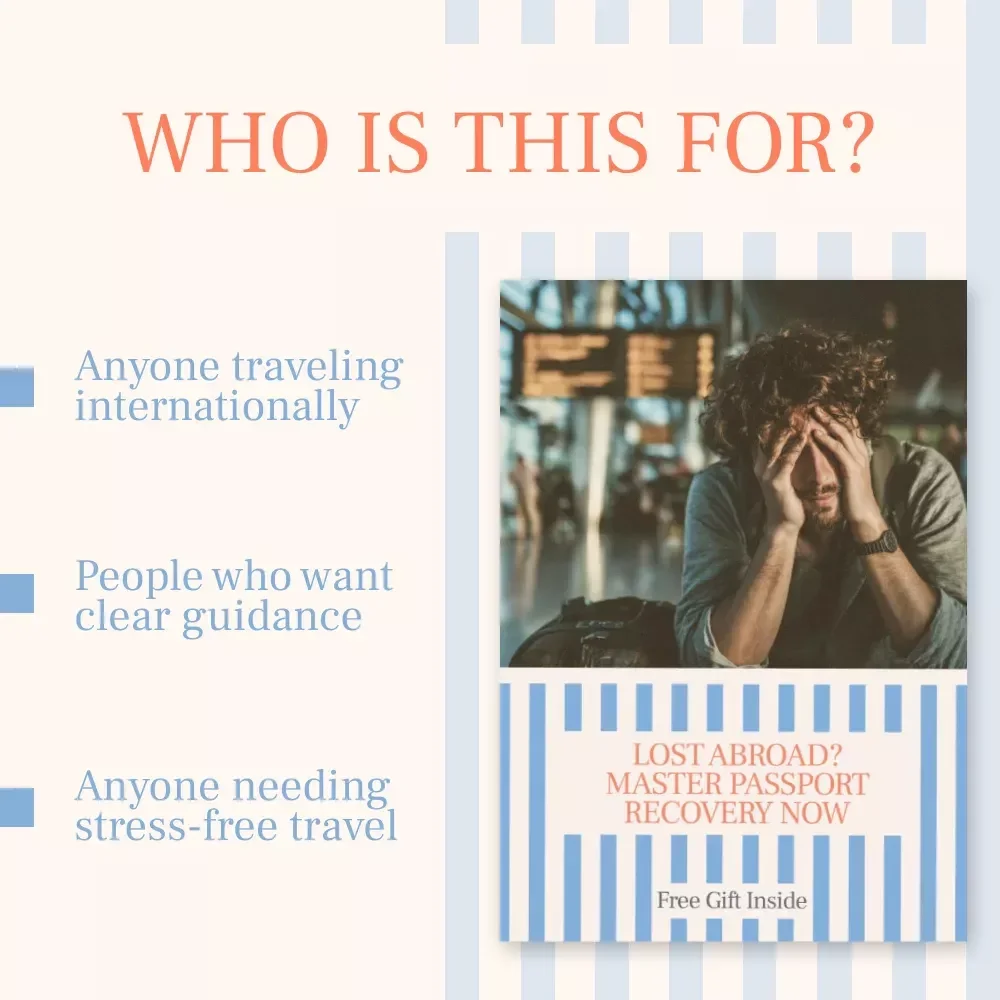 Lost Abroad? Master Passport Recovery Now – What to Do If You Lose Your Passport Abroad Guide eBook