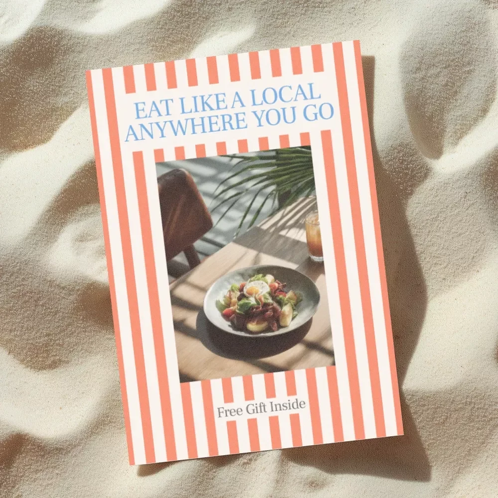Eat Like a Local Anywhere You Go – Ebook Guide to How to Find Authentic Local Food When Traveling | Travel Food Culture Guide