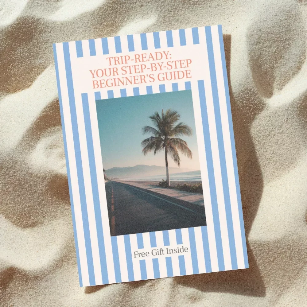 Trip-Ready: Your Step-by-Step Beginner’s Guide | Travel Planning eBook | How to Plan a Trip Step by Step for Beginners