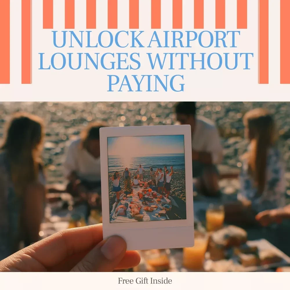 Unlock Airport Lounges Without Paying a Dime – A Smart Travel Guide on how to get airport lounge access for free | Digital Download for Frequent & Casual Flyers