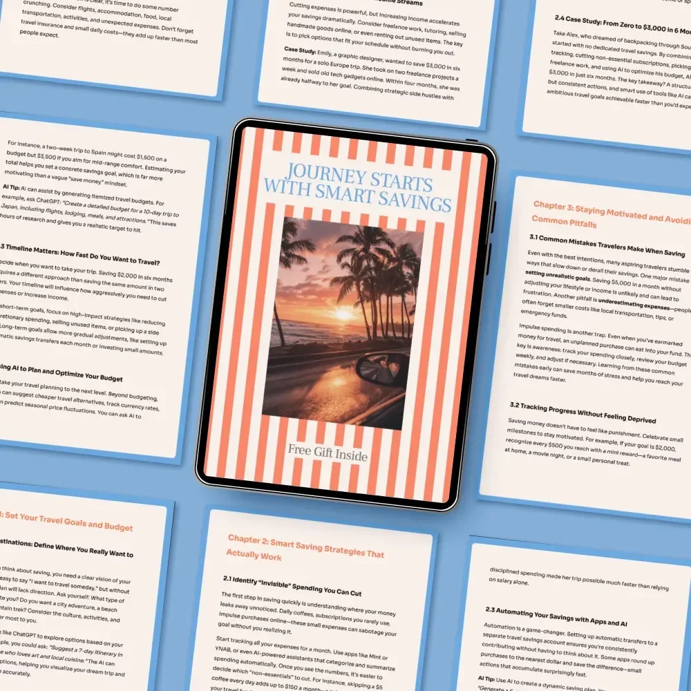 Journey Starts With Smart Savings: How to Save Money for Travel Fast Guide for Dream Adventures